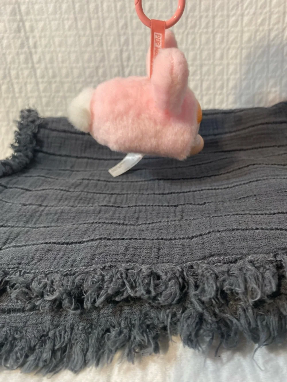 Pink Bunny Hooded Doll Head Plush - Adorable Kids Toy